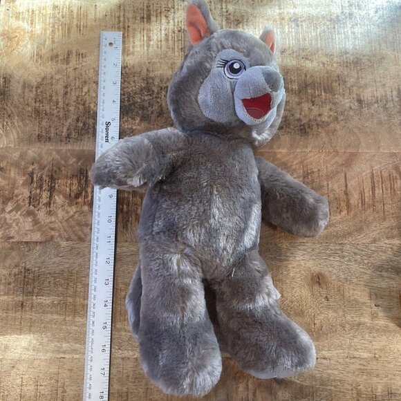 17" Build A Bear Violet the Wolf Great Lodge Plush Stuffed Animal BAB - Picture 6 of 7